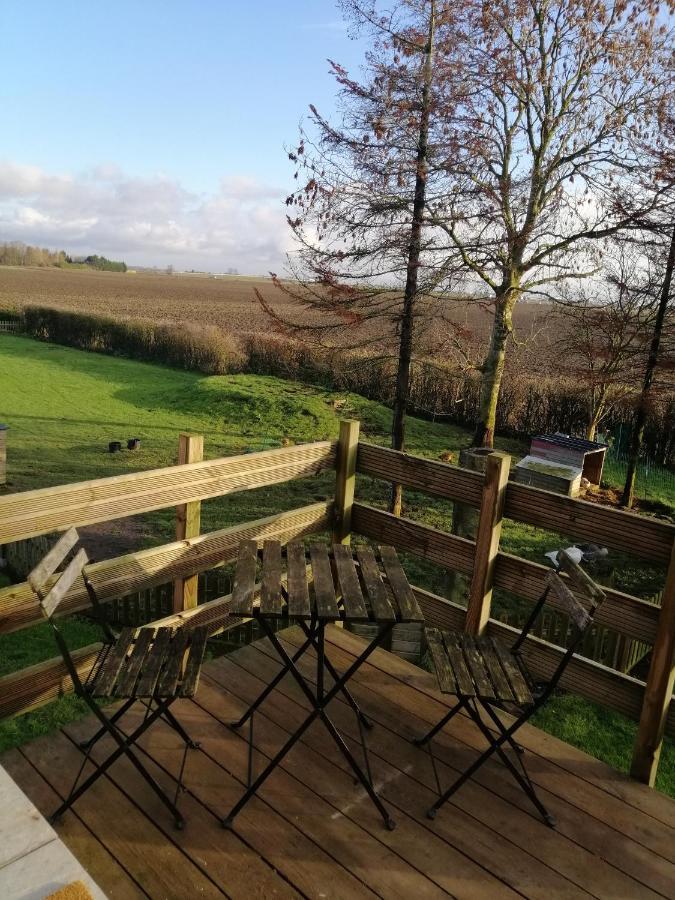 Etage A La Ferme Avec Piscine Interieure Privative, Selon Date Bassee Bagian luar foto